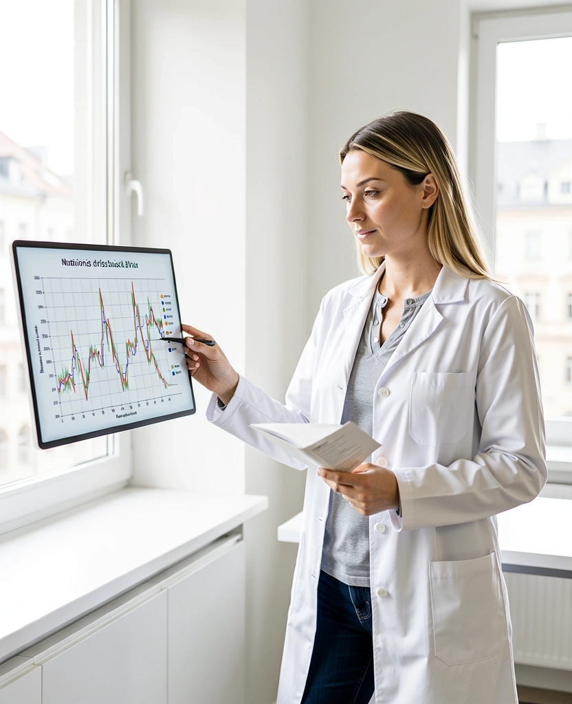Ernährungsexperte bei der Arbeit
